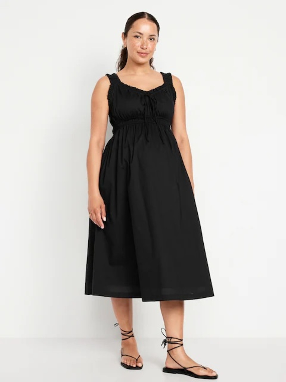 Maternity Sleeveless Fit & Flare Dress NWOT